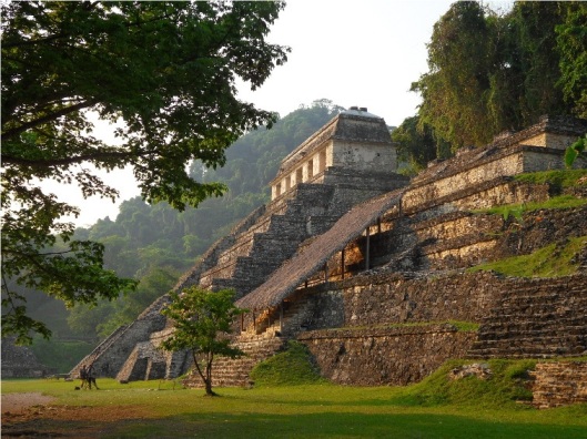 The Mayan world at Palenque inspired Baalkah.