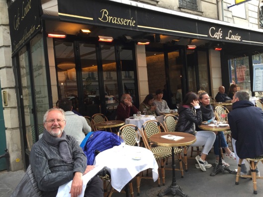 Happy memories at Cafe Louise in St. Germain.